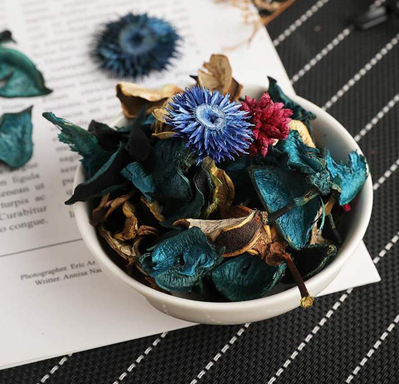 Yesland 3 Pack Potpourri Bag, Ocean Scent Fresh Perfume Sachet of Dried Flower Petals, Perfect Bowl and Vase Decorative Filler for Home & Office, 5oz (Blue) - Image 4